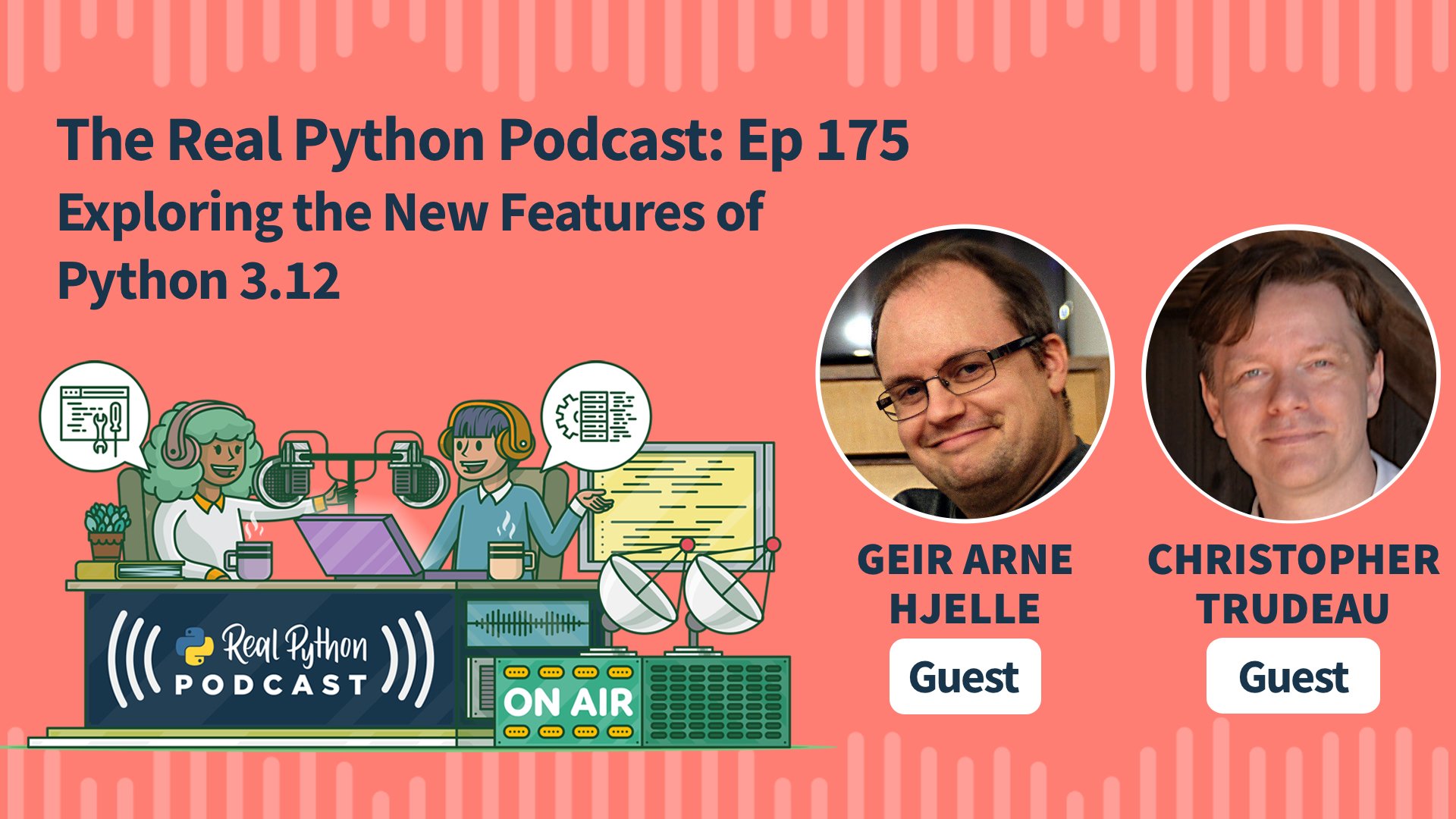 Real Python Podcast Episode #175 Title Artwork