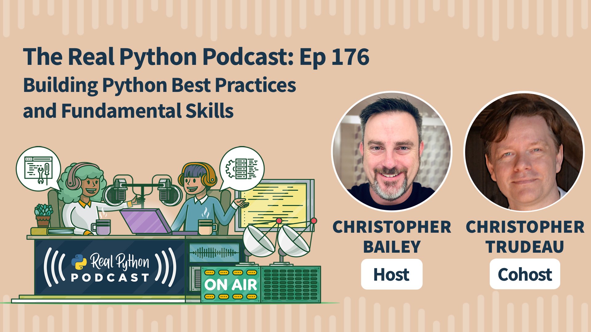 Real Python Podcast Episode #176 Title Artwork