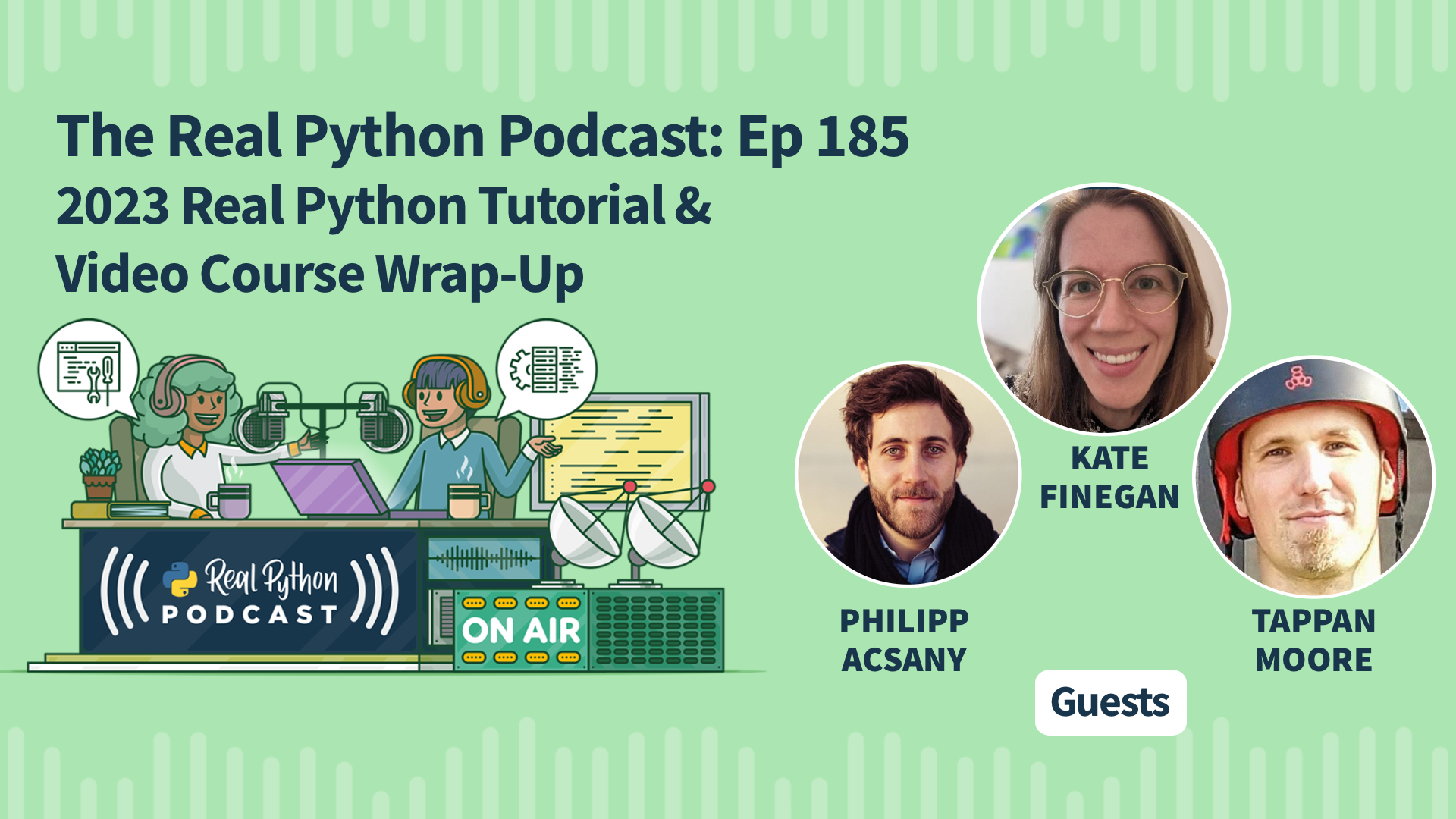 Real Python Podcast Episode #185 Title Artwork