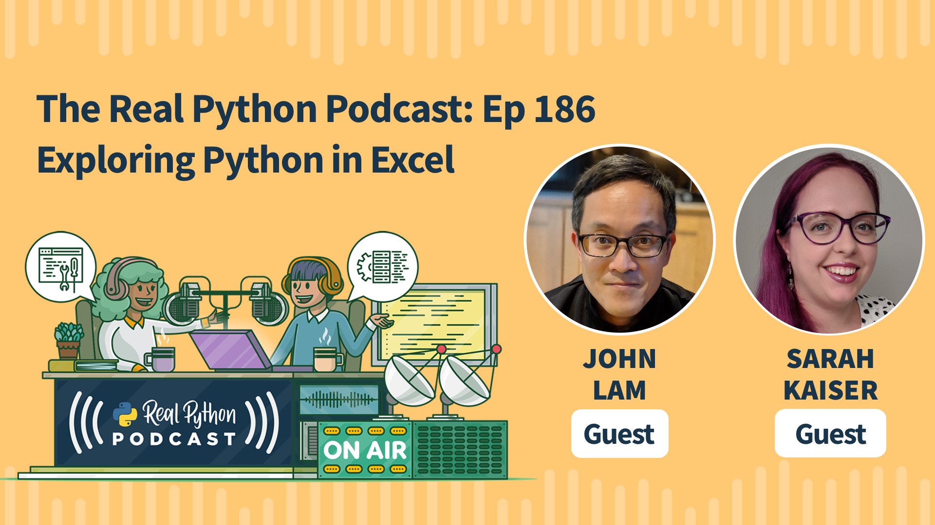 Real Python Podcast Episode #186 Title Artwork