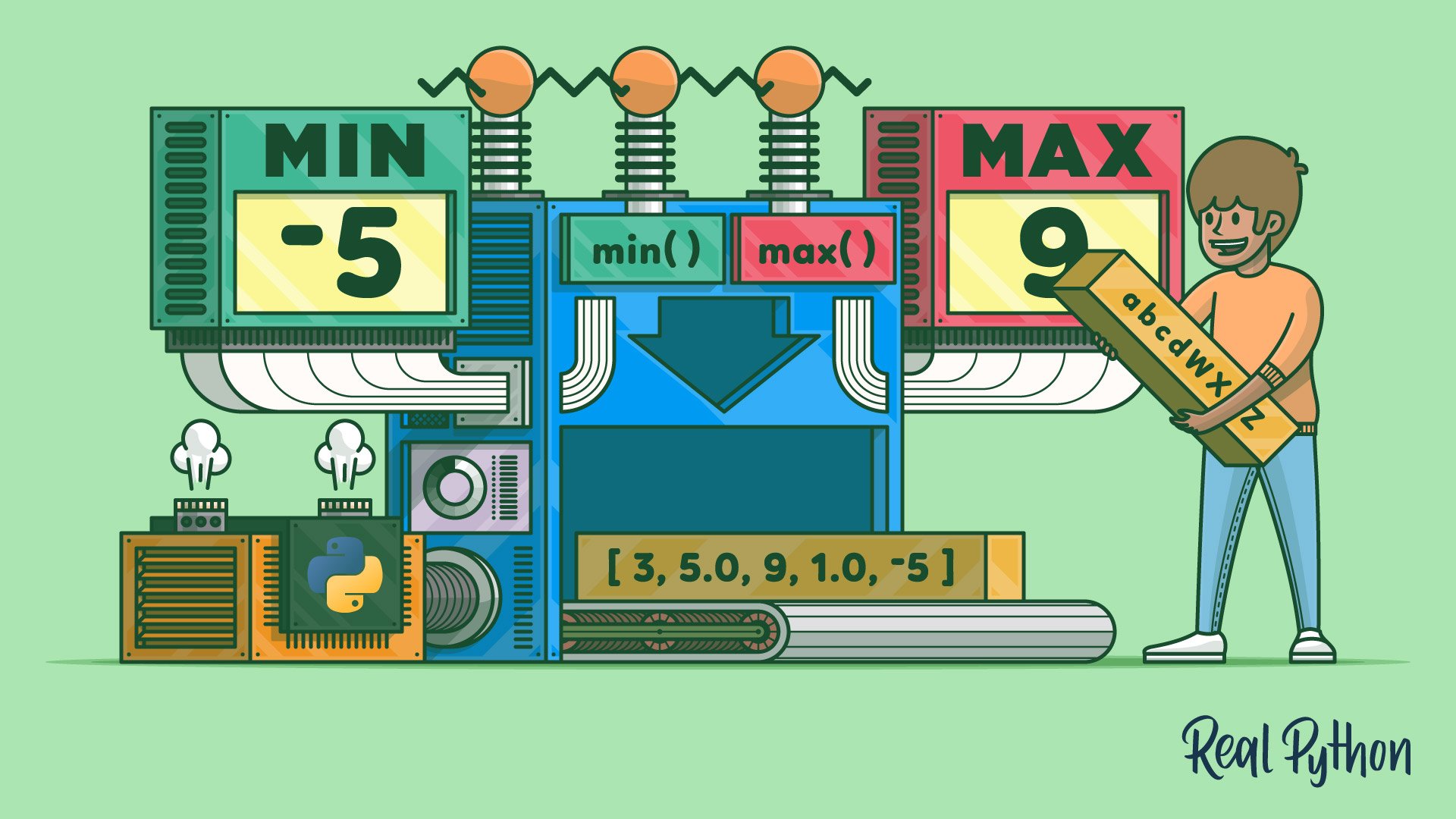 Python's min() and max(): Find Smallest and Largest Values