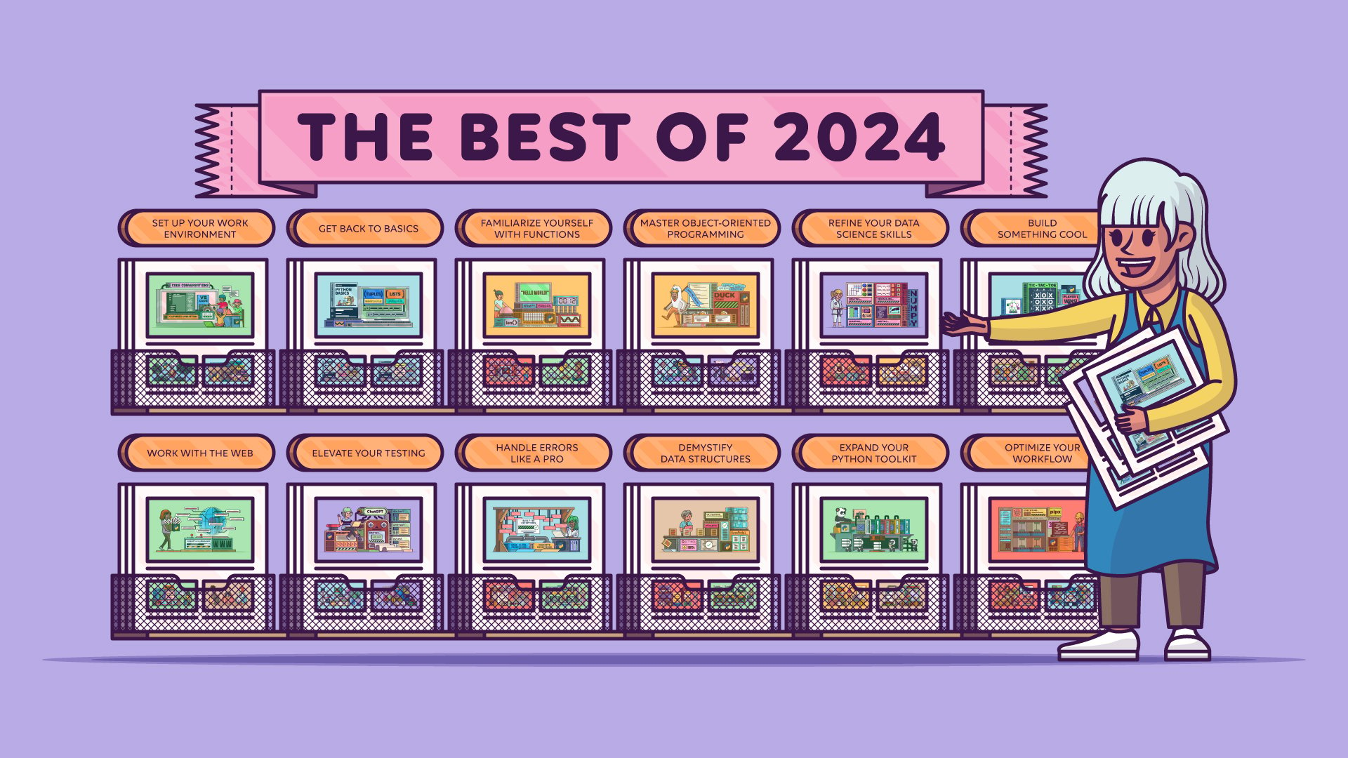 Learn From 2024's Most Popular Python Tutorials and Courses