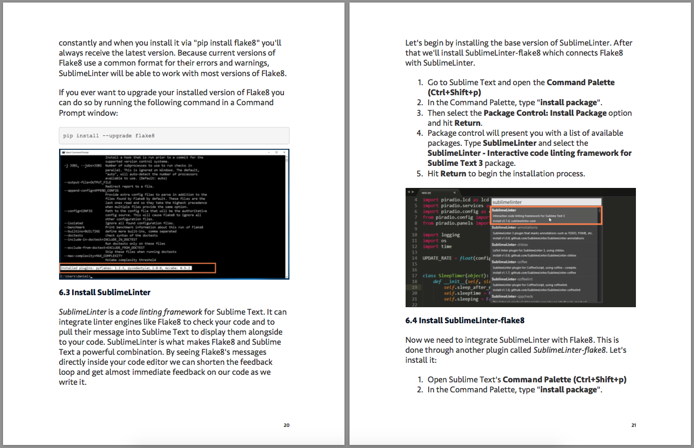 Sublime Python Guidebook Sample Chapter